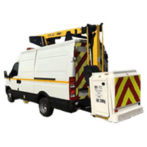 12.5 metre cherry picker 3.5 tonne vehicle